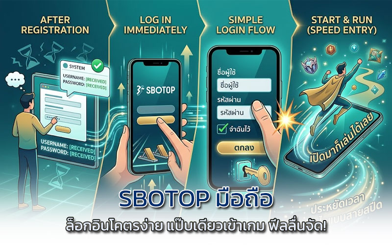 sbotop มือถือ เข้าสู่ระบบ